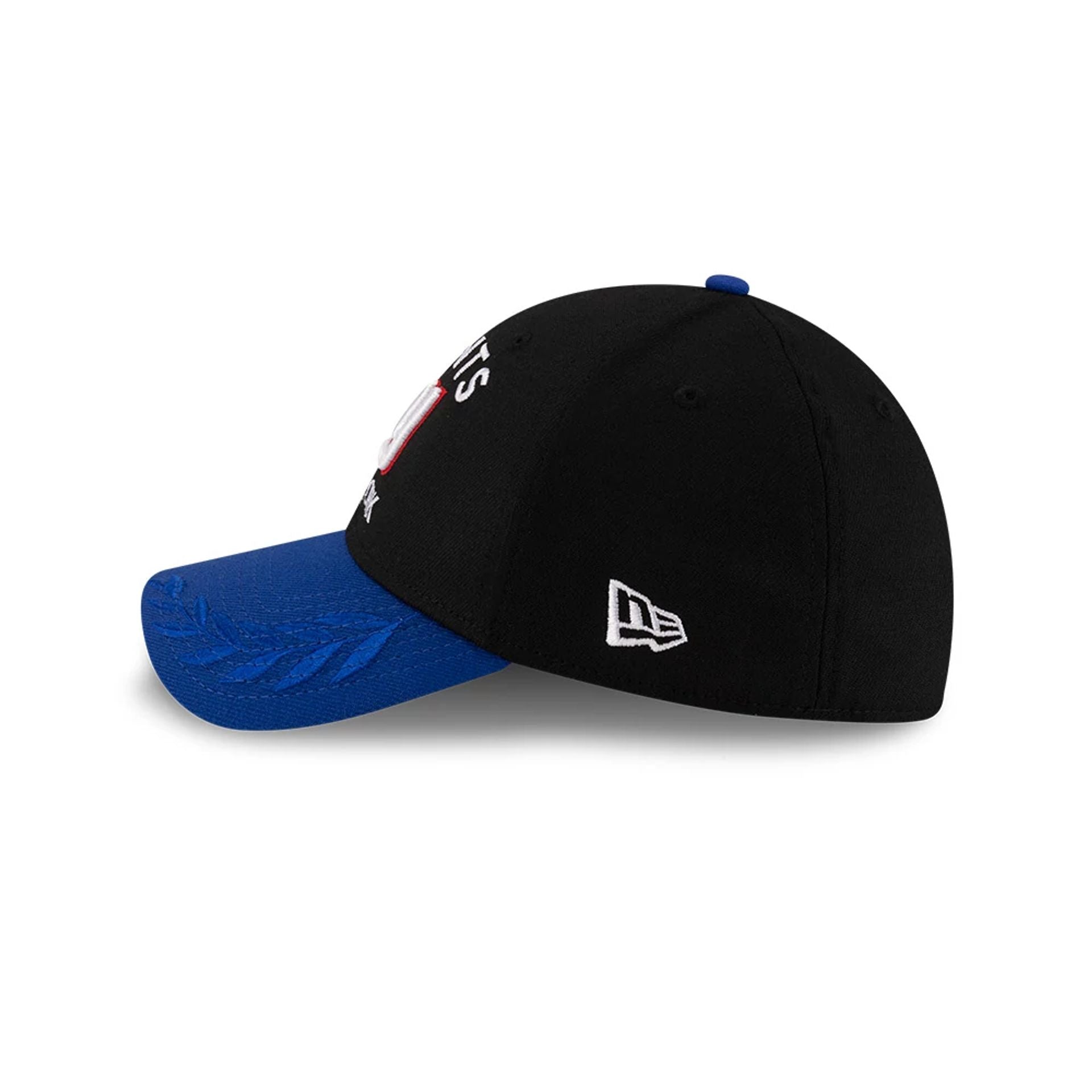 This is a New York Giants NFL Draft 2025 Black 39THIRTY Stretch Fit Cap 5