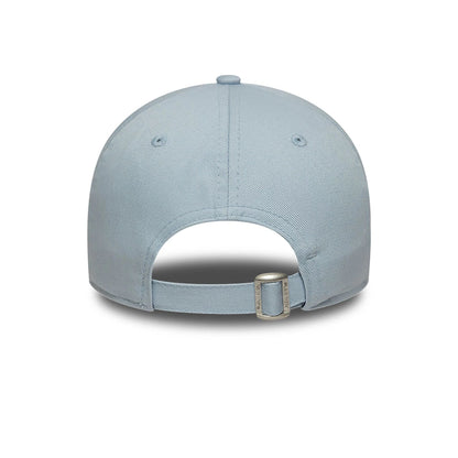 This is a New Era Slow Down Slogan Pastel Blue 9TWENTY Adjustable Cap 4
