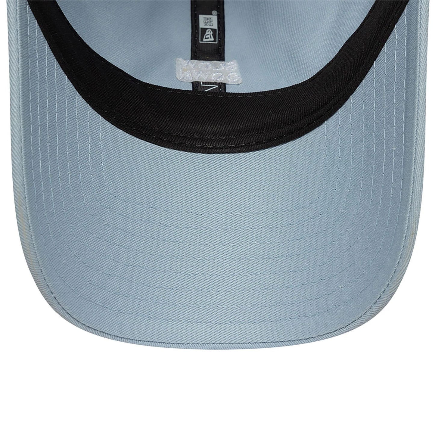 This is a New Era Slow Down Slogan Pastel Blue 9TWENTY Adjustable Cap 5