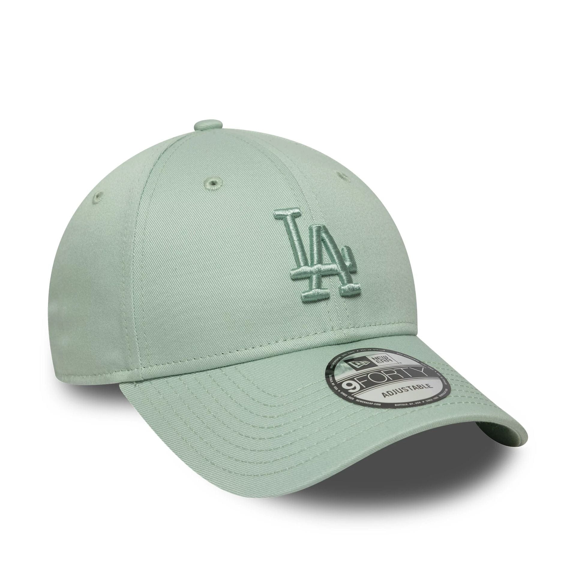 This is a LA Dodgers MLB Colour Pack Light Green 9FORTY Adjustable Cap 3
