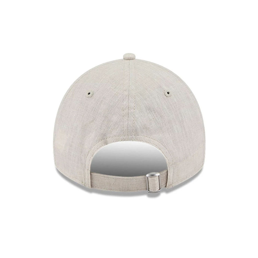 This is a Chicago White Sox Floral Visor Open Beige 9TWENTY Adjustable Cap 6