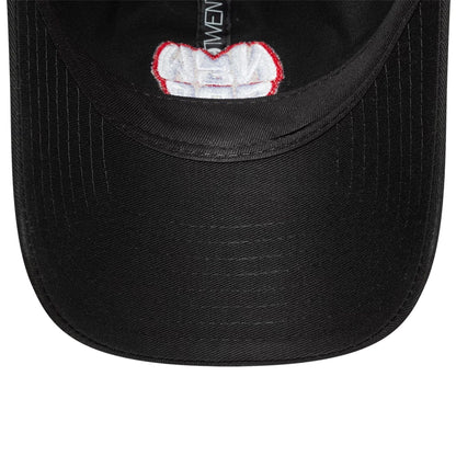 This is a New Era Heart Black 9TWENTY Adjustable Cap 7