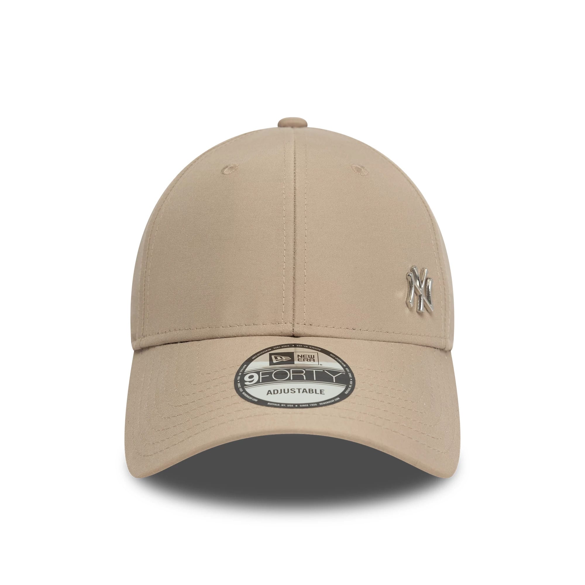 This is a New York Yankees MLB Flawless Pastel Brown 9FORTY Adjustable Cap 2