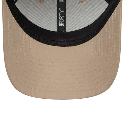 This is a New York Yankees MLB Flawless Pastel Brown 9FORTY Adjustable Cap 5