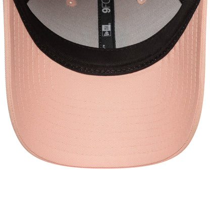 This is a New York Yankees MLB League Essential Pastel Pink 9FORTY Adjustable Cap 5