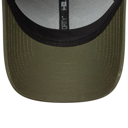 This is a New York Yankees MLB Outline Dark Green 9FORTY Adjustable Cap 5