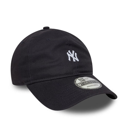 This is a New York Yankees MLB Mini Logo Navy 9TWENTY Adjustable Cap 3