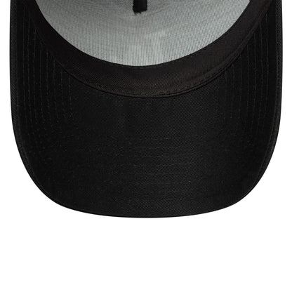 This is a Los Angeles Dodgers MLB League Essential Black 9FORTY E-Frame Adjustable Cap 5