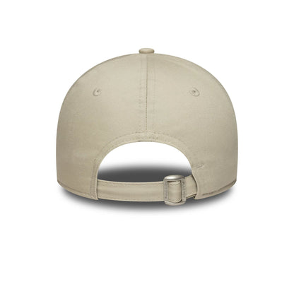 This is a New York Yankees Womens MLB Mini Logo Cream 9FORTY Adjustable Cap 4