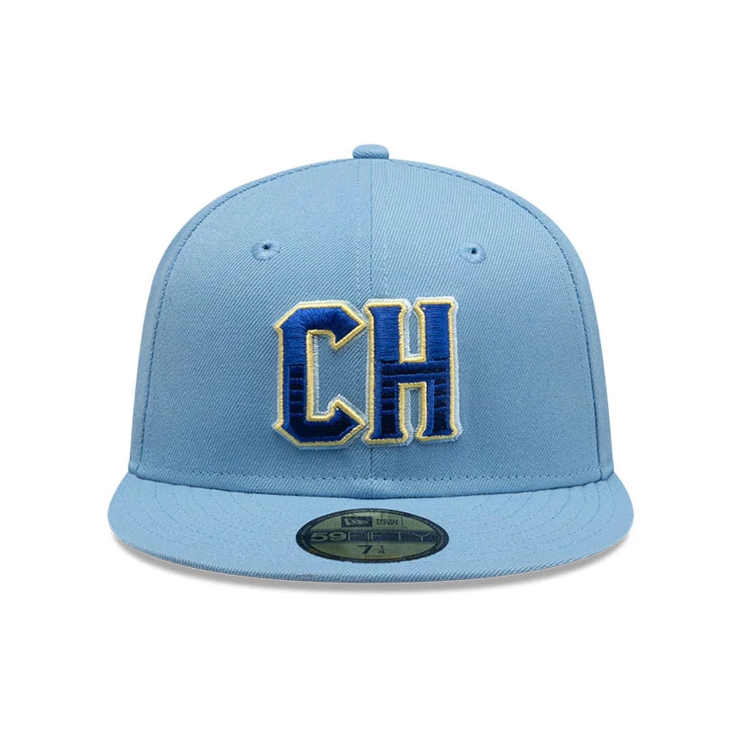 This is a Charros De Jalisco Mexico LMB On Field Pastel Blue 59FIFTY Fitted Cap 2