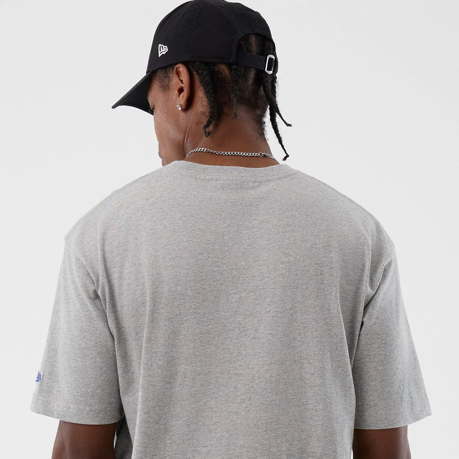 The Male model is wearing Buffalo Sabres NHL Sport Classic Grey T-Shirt 5