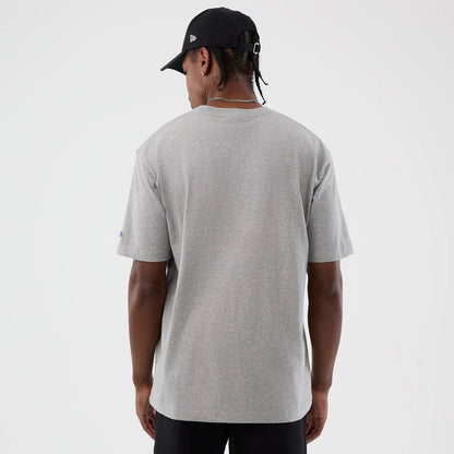 The Male model is wearing Buffalo Sabres NHL Sport Classic Grey T-Shirt 2