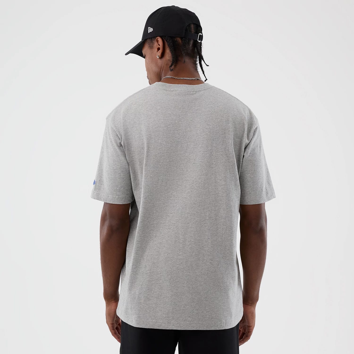 The Male model is wearing Buffalo Sabres NHL Sport Classic Grey T-Shirt 2