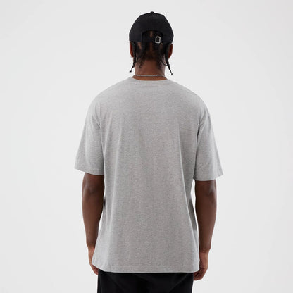 The Male model is wearing Chicago Blackhawks NHL Sport Classic Grey T-Shirt 2