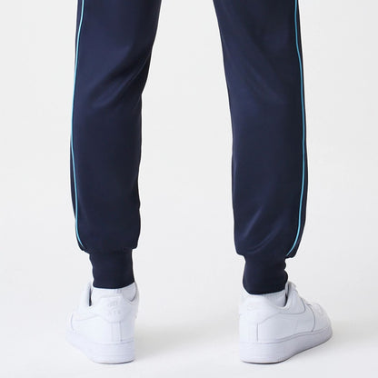 The Male model is wearing LA Dodgers MLB Navy Track Pants 7