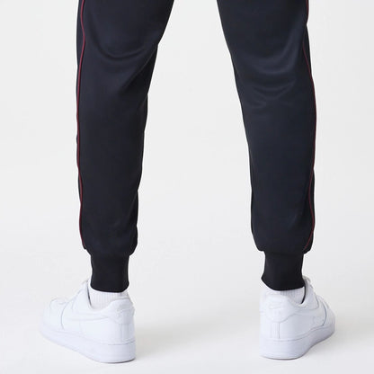The Male model is wearing New York Yankees MLB Black Track Pants 7