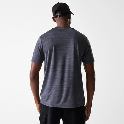 The Male model is wearing Chicago Bulls NBA Essentials Black T-Shirt 2