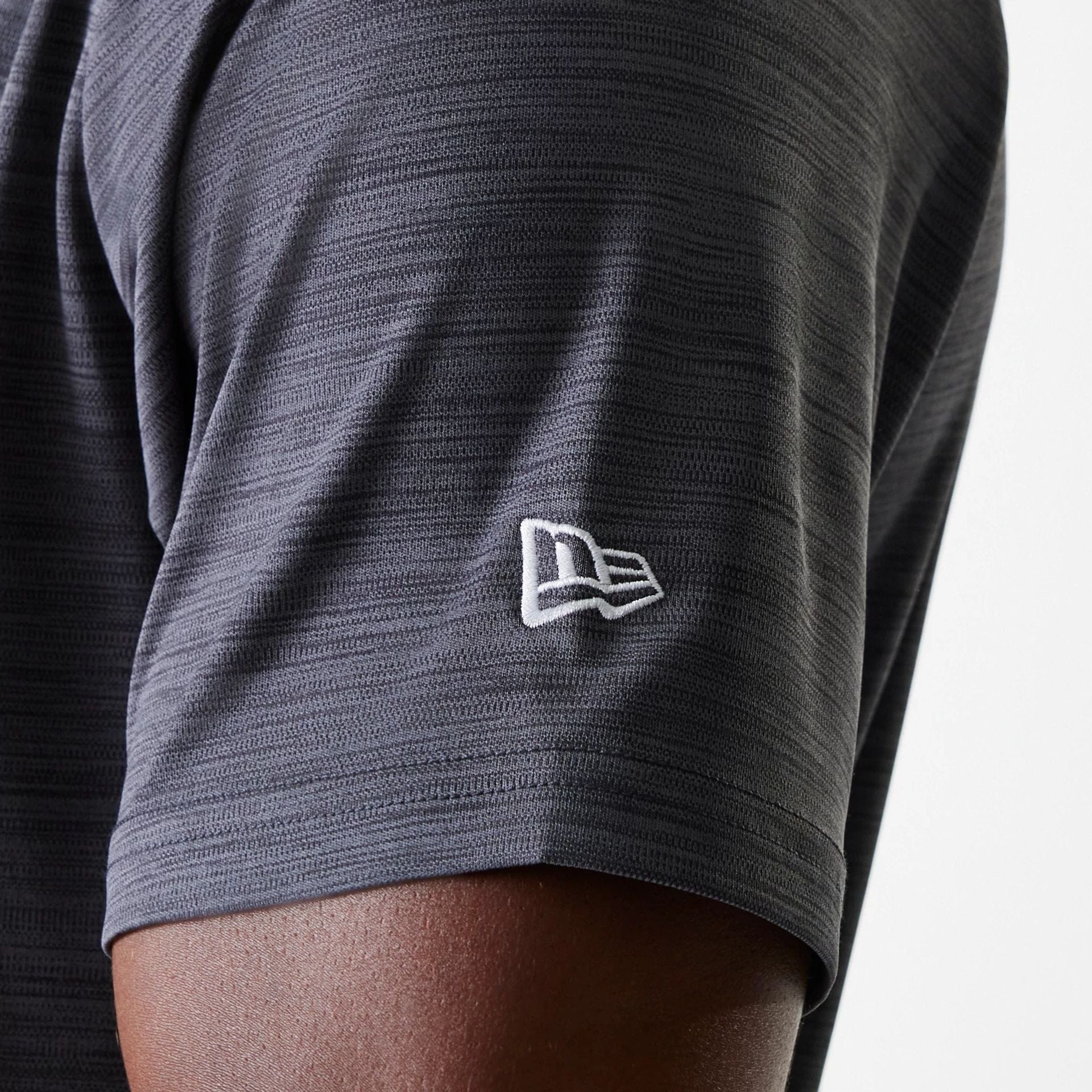 The Male model is wearing LA Lakers NBA Essentials Black T-Shirt 5