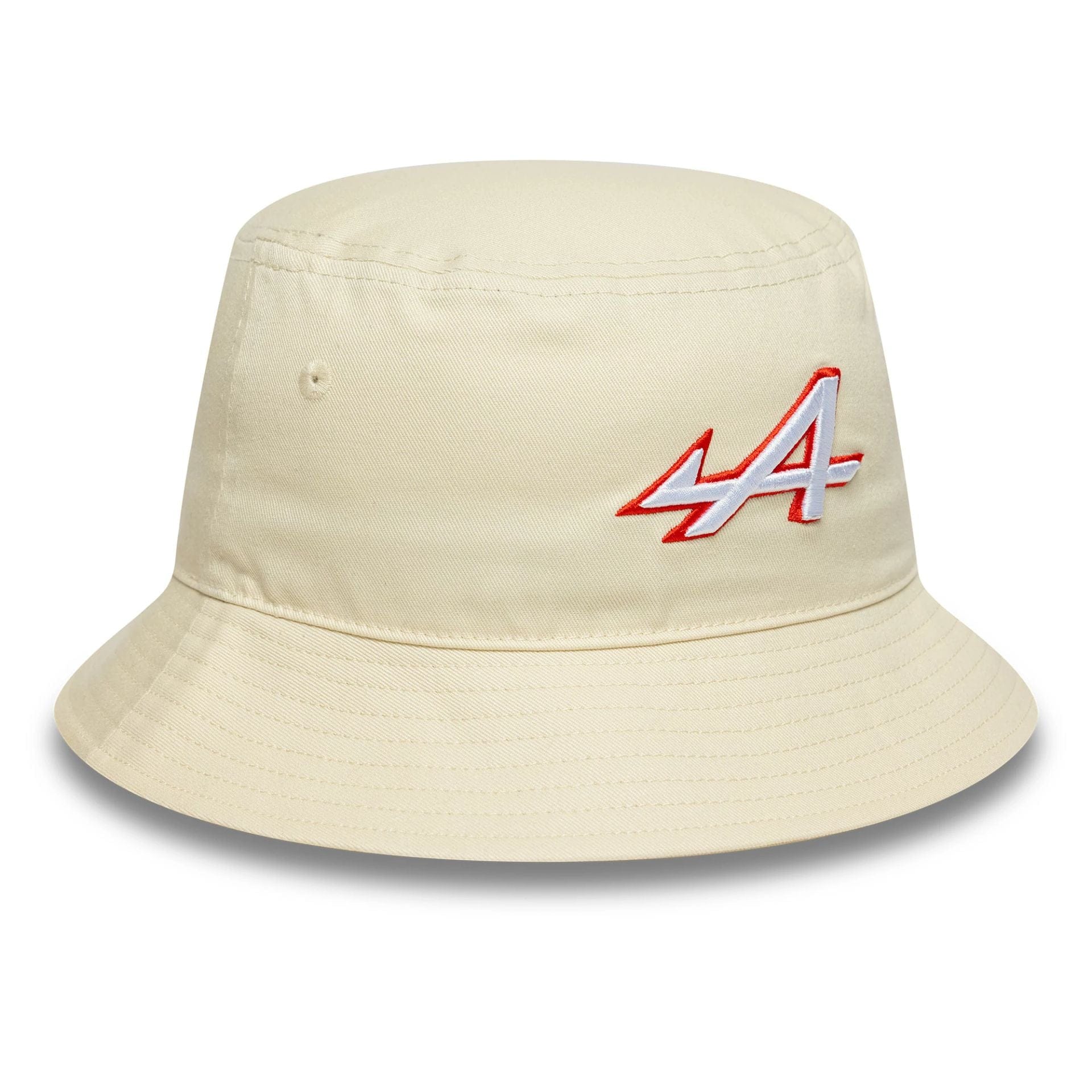 This is a Alpine Racing Seasonal Pop Cream Tapered Bucket Hat 3
