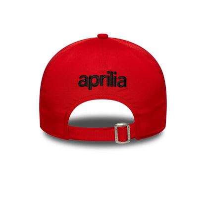 This is a Aprilia Embroidery Red 9FORTY A-Frame Adjustable Cap 4