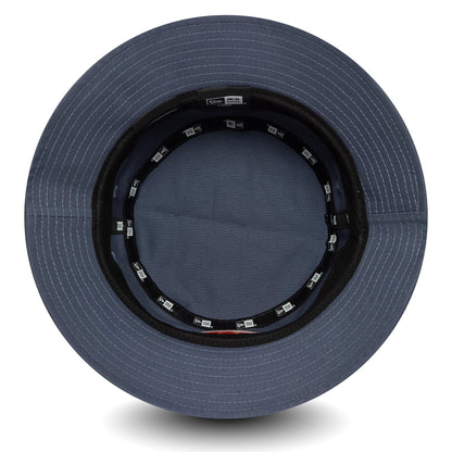 This is a MoneyGram Haas F1 Seasonal Blue Bucket Hat 5