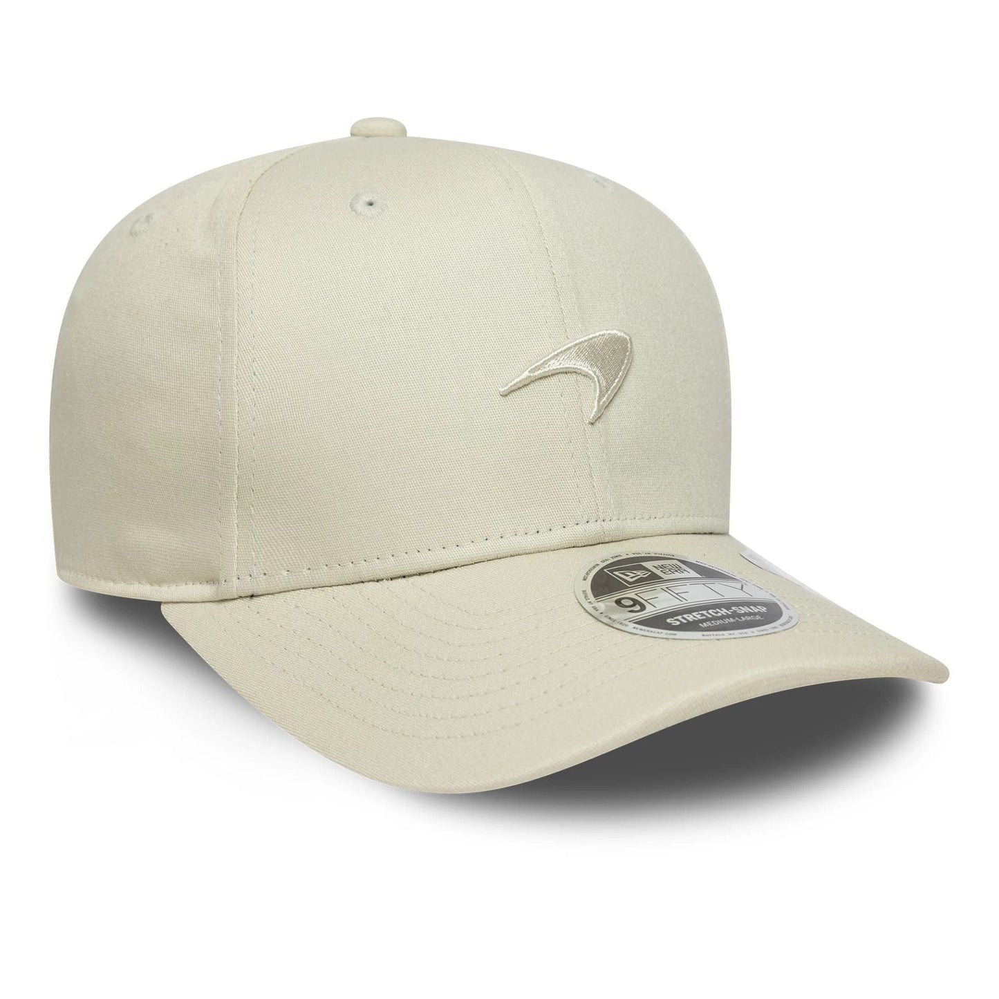 This is a McLaren Racing Seasonal Cream 9FIFTY Stretch Snap Adjustable Cap 3