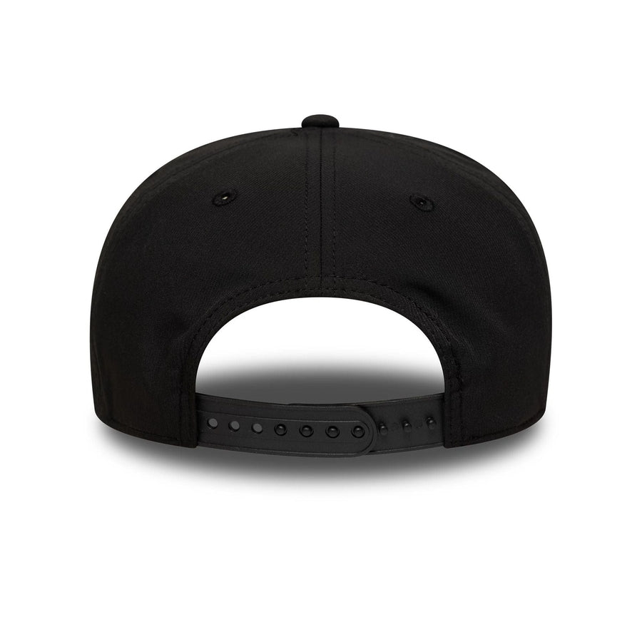 This is a Newcastle United FC Recycled Black 9SEVENTY Stretch Snap Adjustable Cap 5