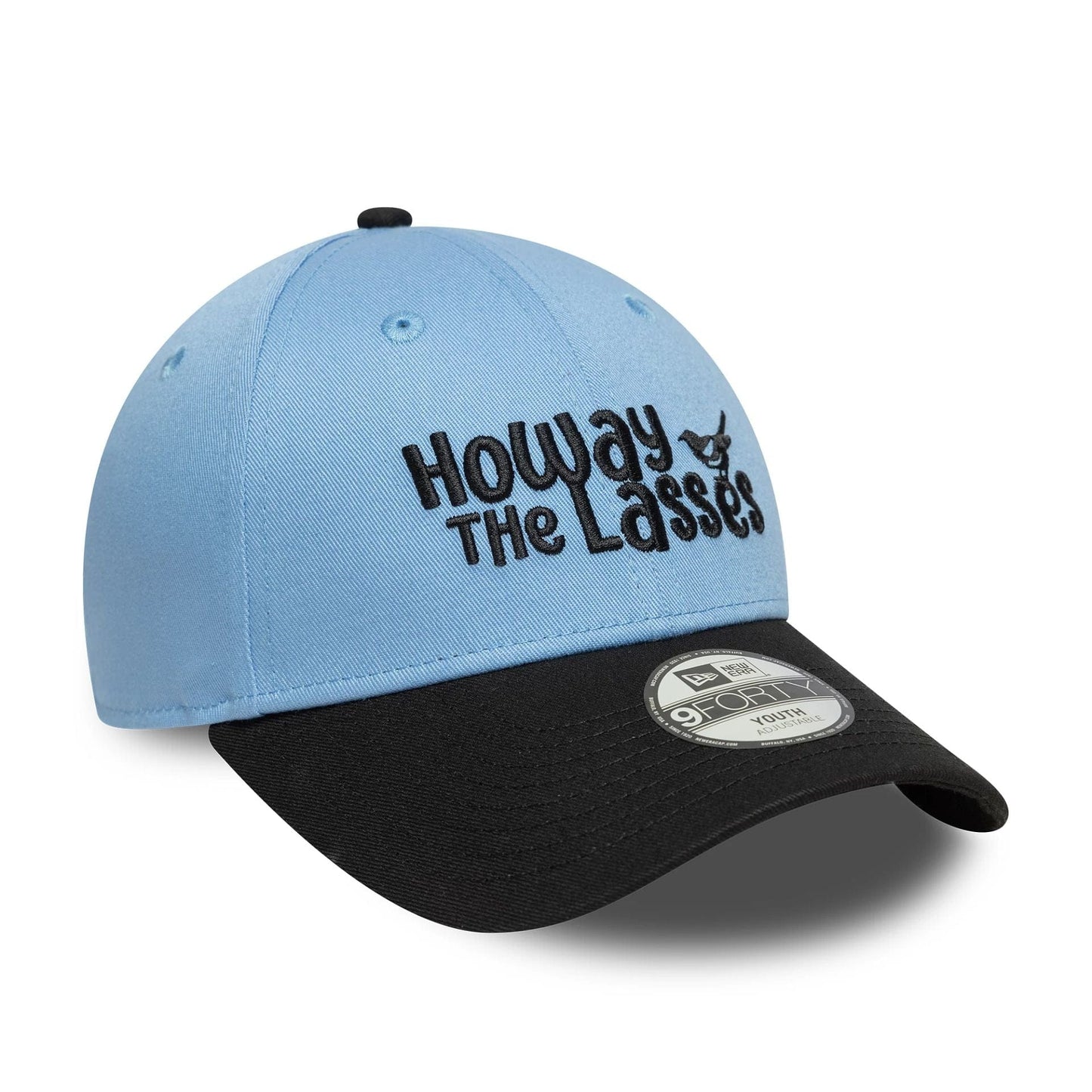 This is a Newcastle United FC Youth Wordmark Pastel Blue 9FORTY Adjustable Cap 3