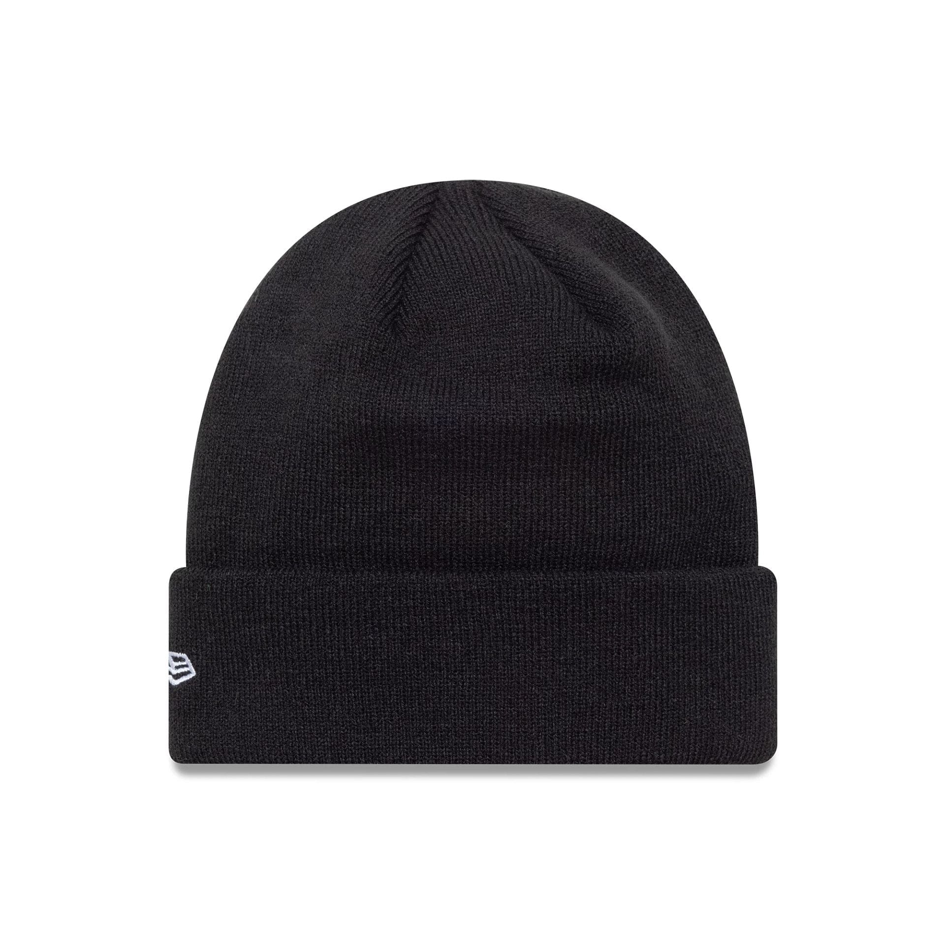 This is a Vespa Seasonal Black Cuff Knit Beanie Hat 2