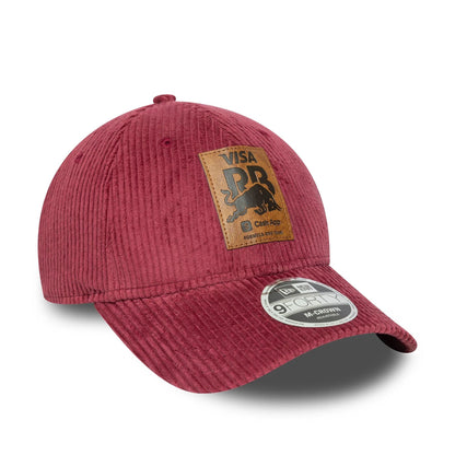 This is a Visa Cash App Racing Bulls Cord Dark Red 9FORTY M-Crown Adjustable Cap 3