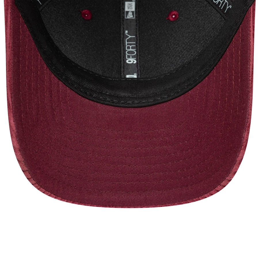 This is a Visa Cash App Racing Bulls Cord Dark Red 9FORTY M-Crown Adjustable Cap 5