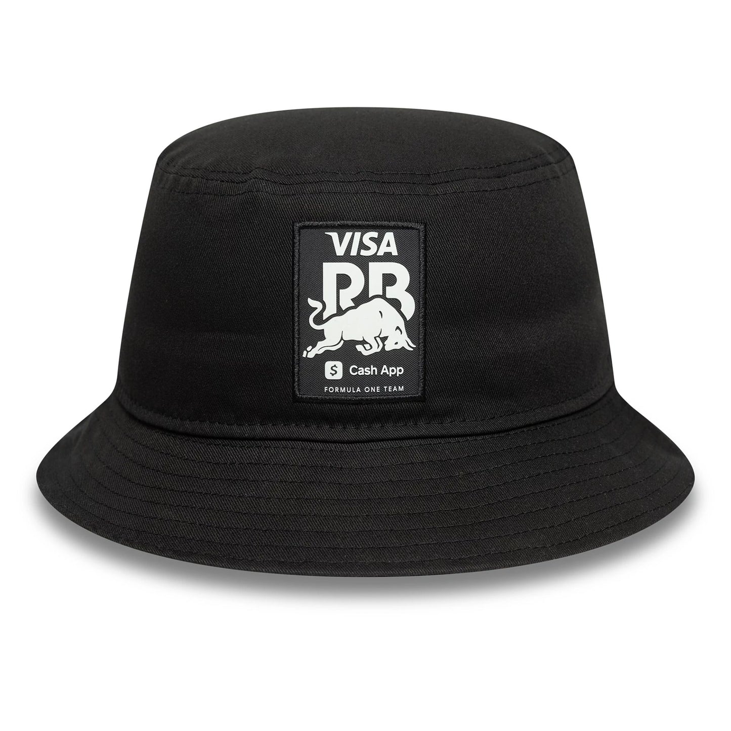 This is a Visa Cash App Racing Bulls Seasonal Black Bucket Hat 2