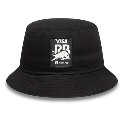 This is a Visa Cash App Racing Bulls Seasonal Black Bucket Hat 2