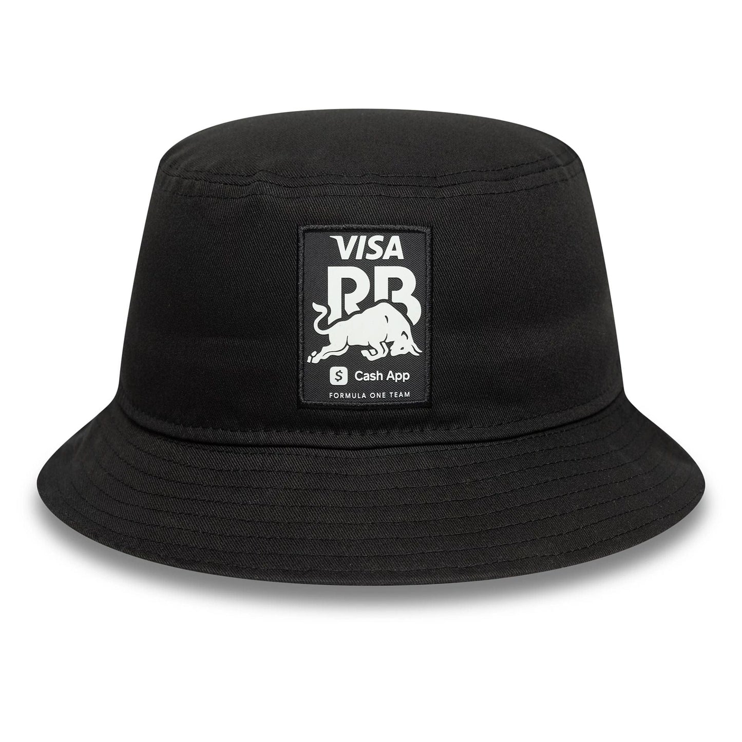 This is a Visa Cash App Racing Bulls Seasonal Black Bucket Hat 2