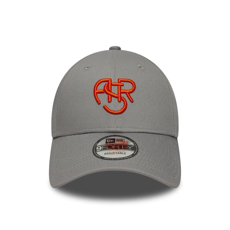 This is a AS Roma Seasonal Pop Grey 9FORTY Adjustable Cap 2