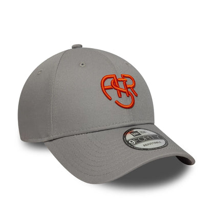 This is a AS Roma Seasonal Pop Grey 9FORTY Adjustable Cap 3