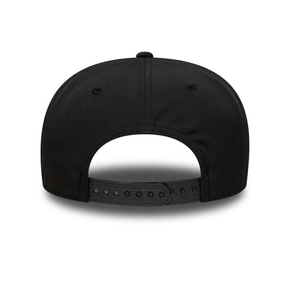 This is a Ducati Motor Logo Recycled Black 9SEVENTY Stretch Snap Adjustable Cap 4