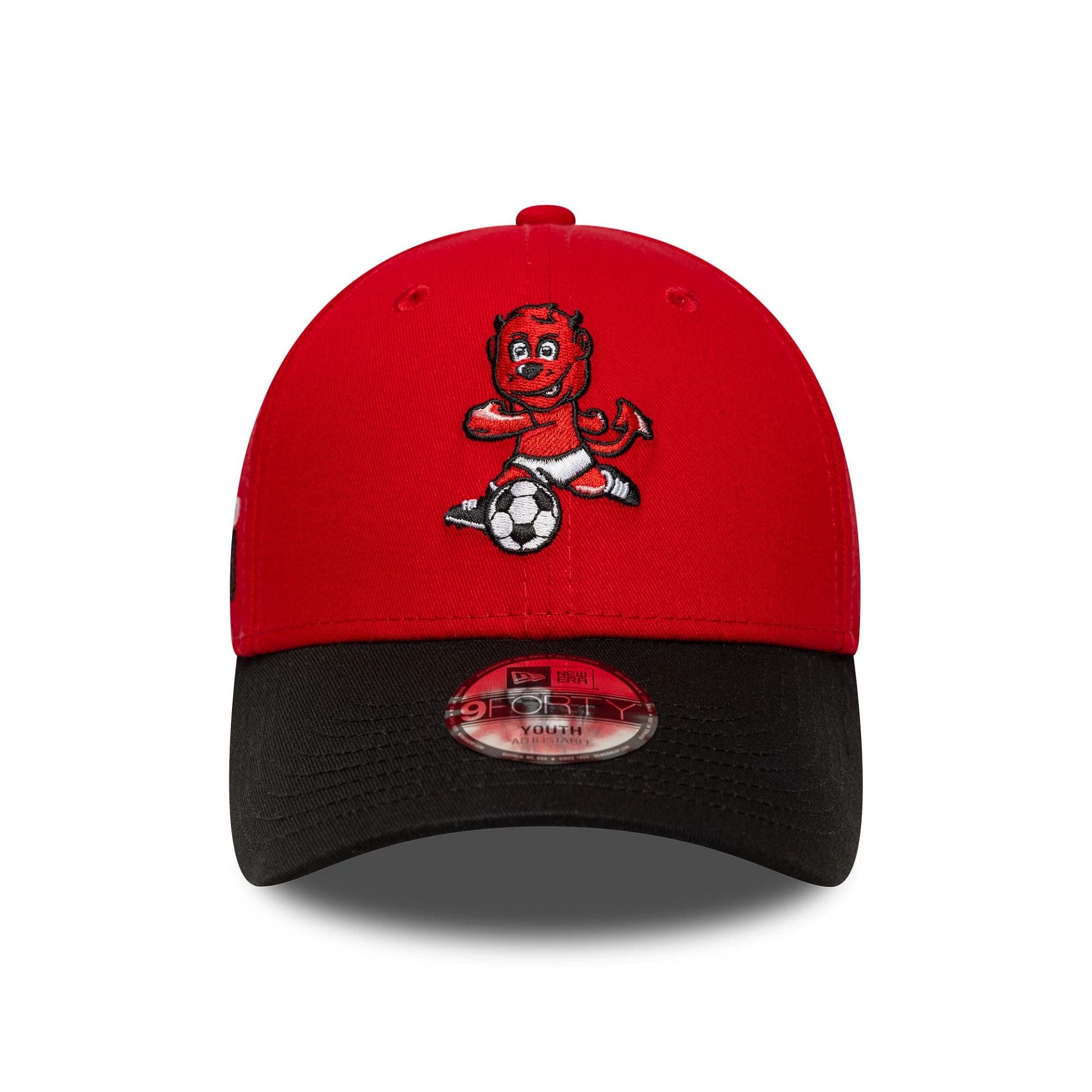 This is a Youth Fred The Red Manchester United FC Red 9FORTY Adjustable Cap 3