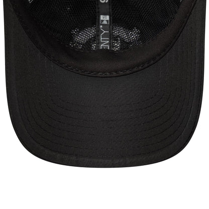This is a Manchester United FC Womens Core Black Pony Tail Adjustable Cap 7