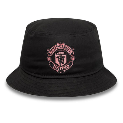 This is a Manchester United FC Seasonal Black Bucket Hat 2