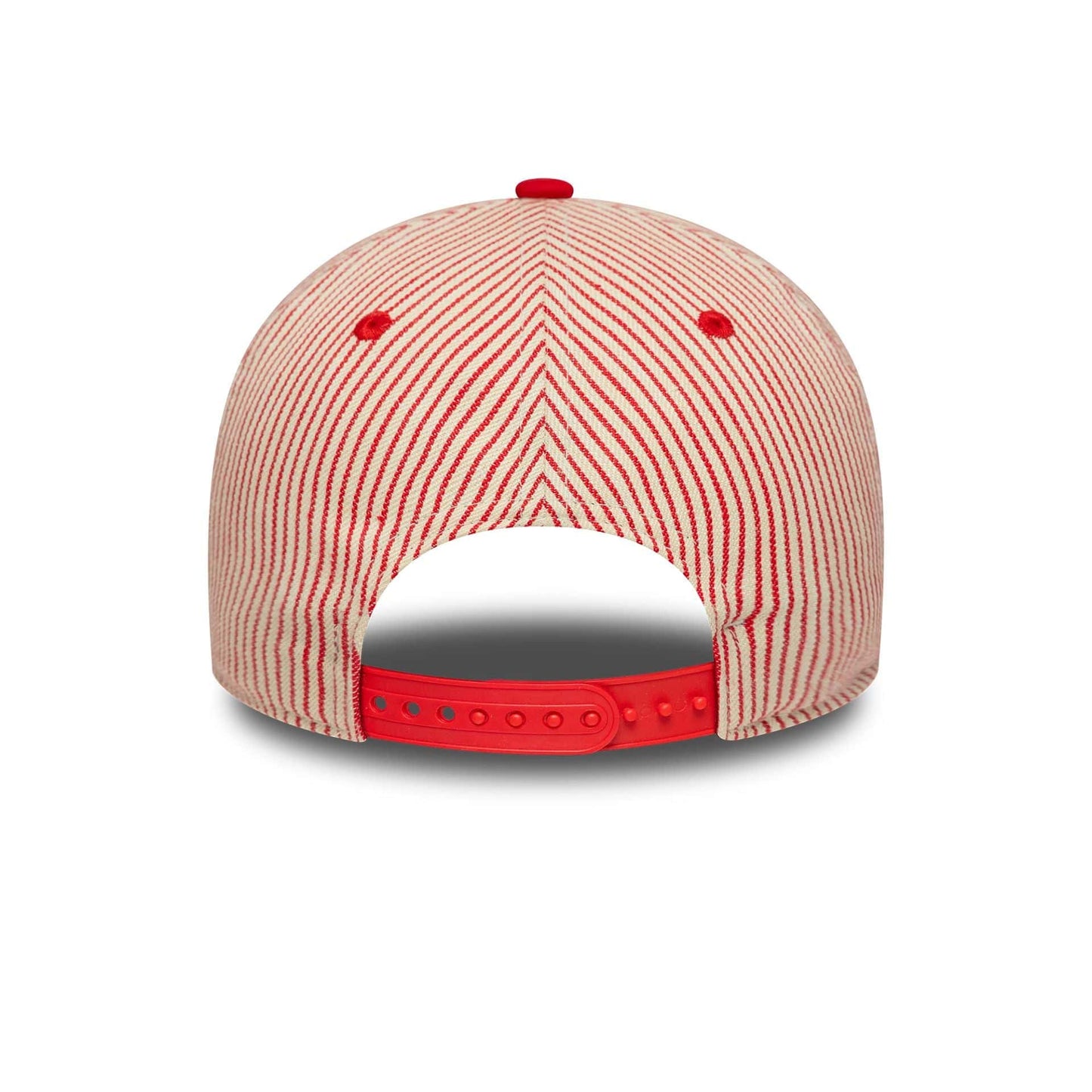 This is a Manchester United FC Pinstripe Red 9FORTY M-Crown Adjustable Cap 5