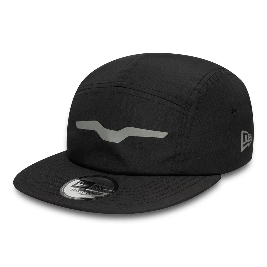 This is a Moto Guzzi Reflective Black Camper Adjustable Cap 3
