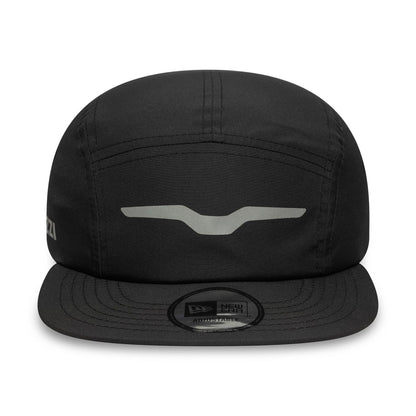 This is a Moto Guzzi Reflective Black Camper Adjustable Cap 2