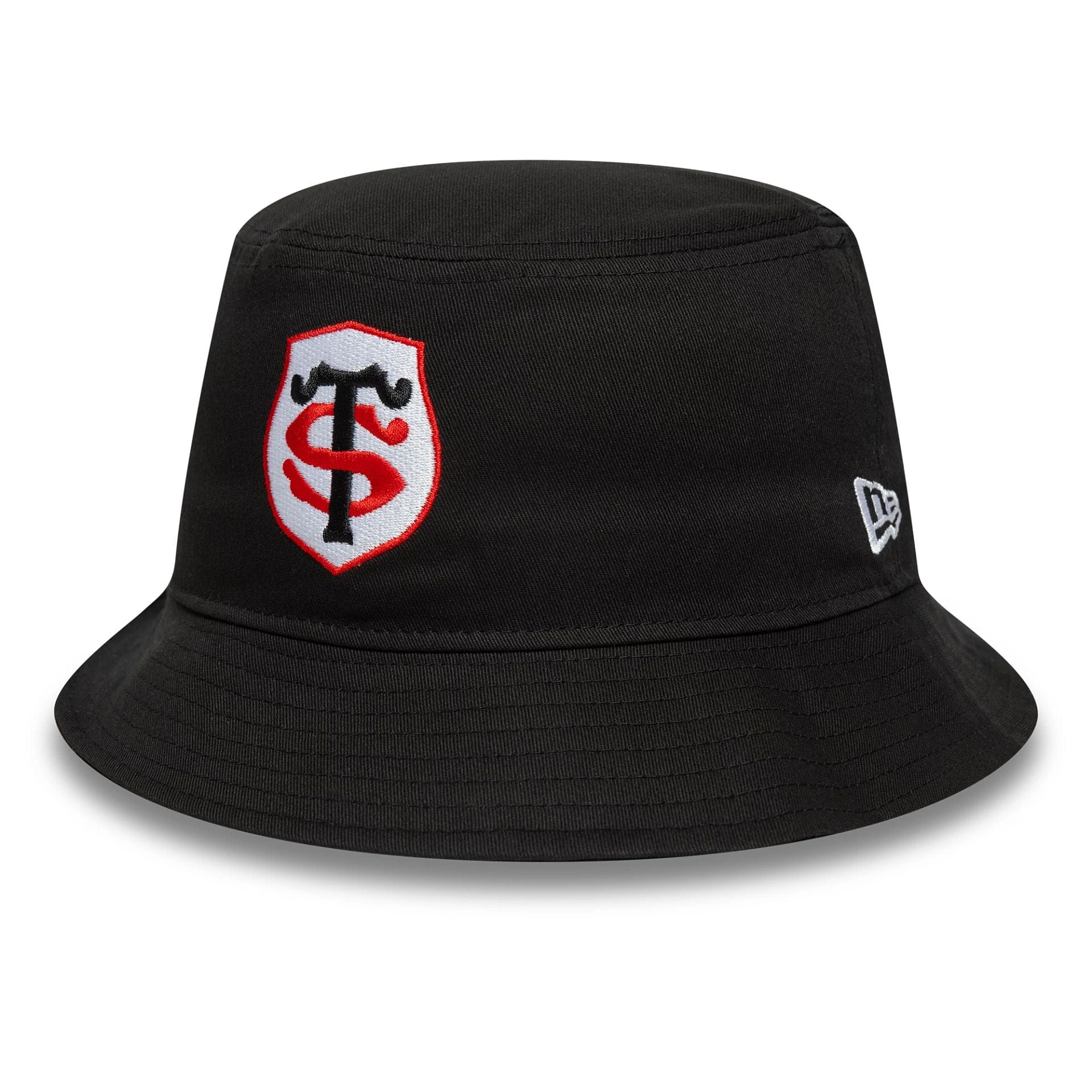 This is a Stade Toulousain Core Black Bucket Hat 1