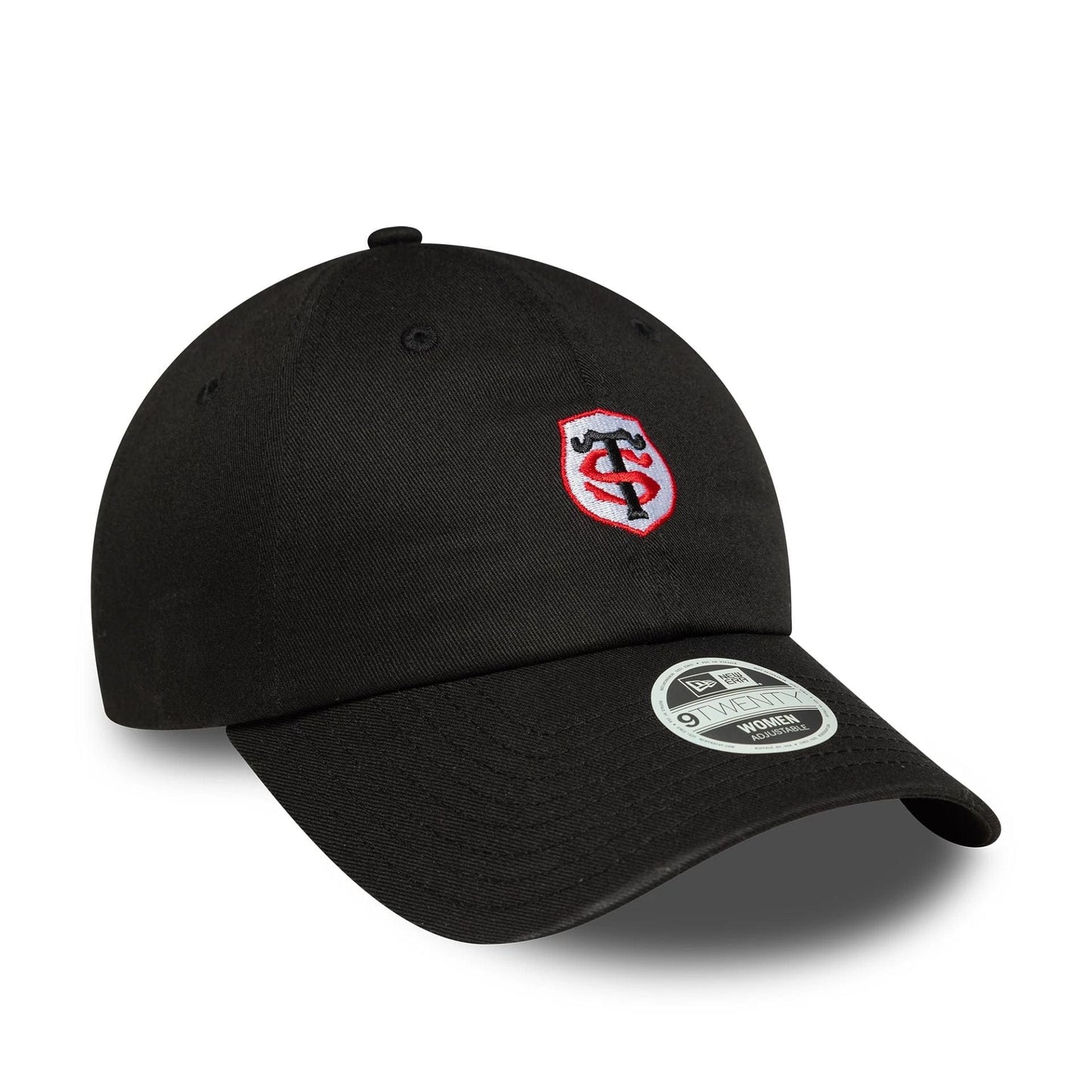 This is a Stade Toulousain Womens Core Black Pony Tail Adjustable Cap 4