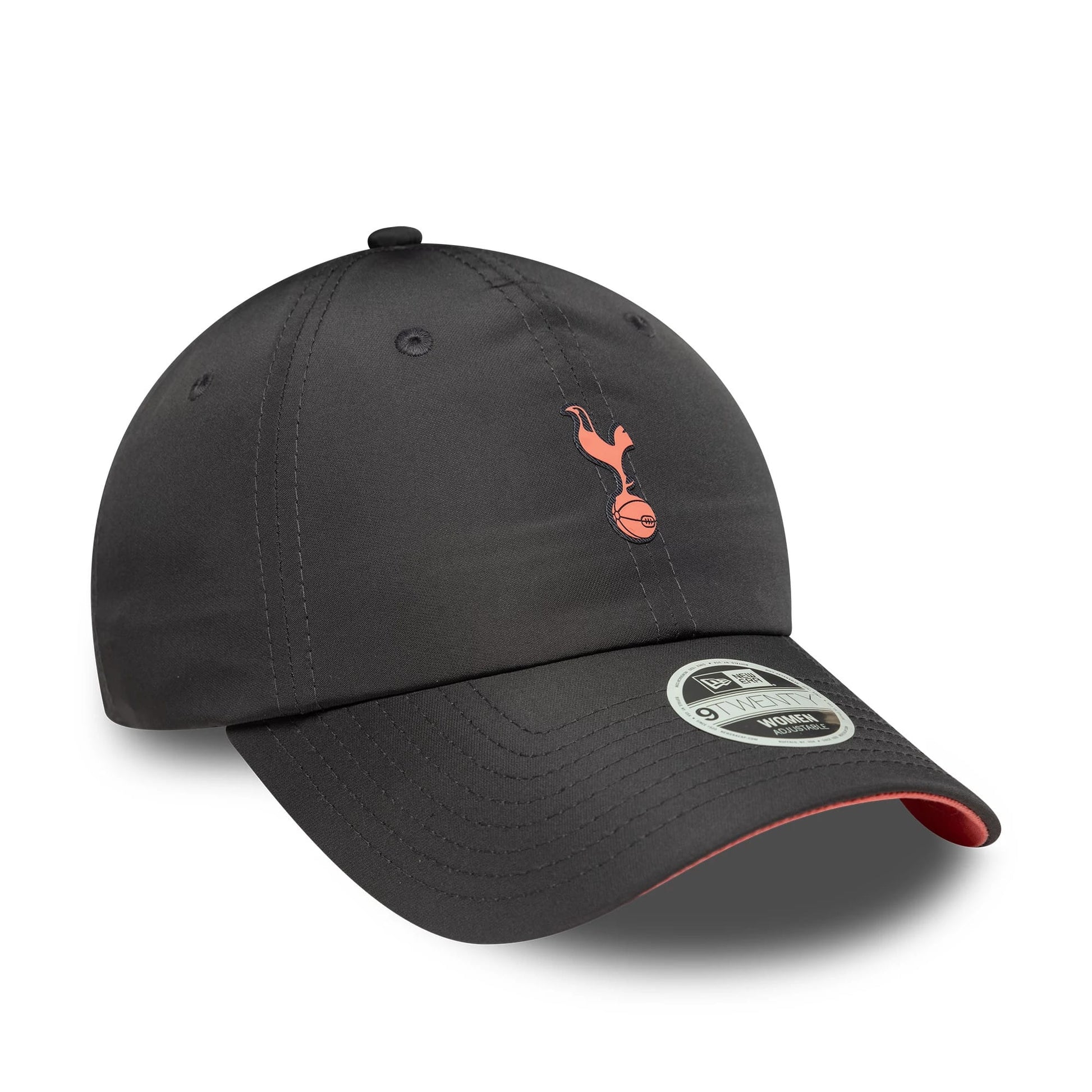 This is a Tottenham Hotspur FC Womens Seasonal Dark Grey Pony Tail Adjustable Cap 4