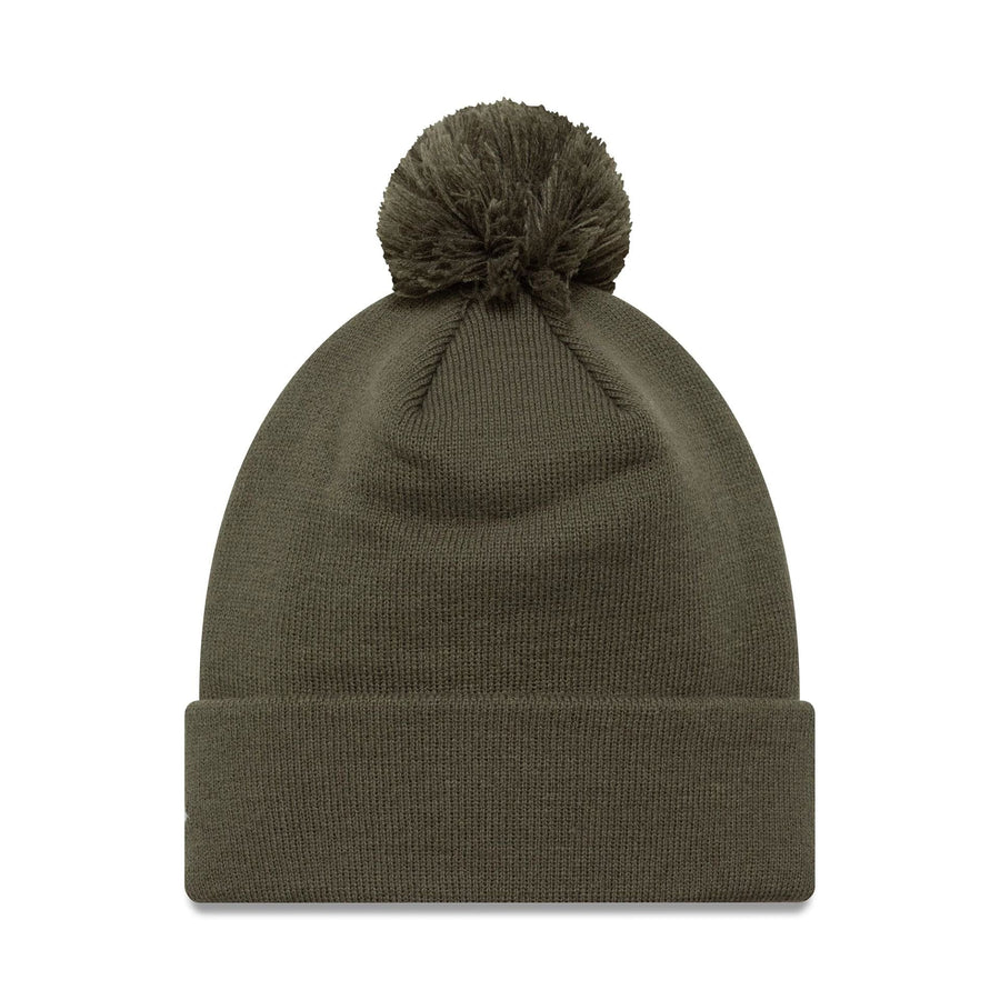 This is a Tottenham Hotspur FC Seasonal Dark Green Cuff Knit Beanie Hat 2