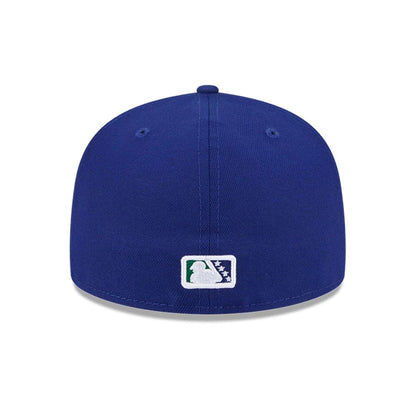 This is a Hartford Yard Goats MiLB Theme Night Navy 59FIFTY Fitted Cap 7