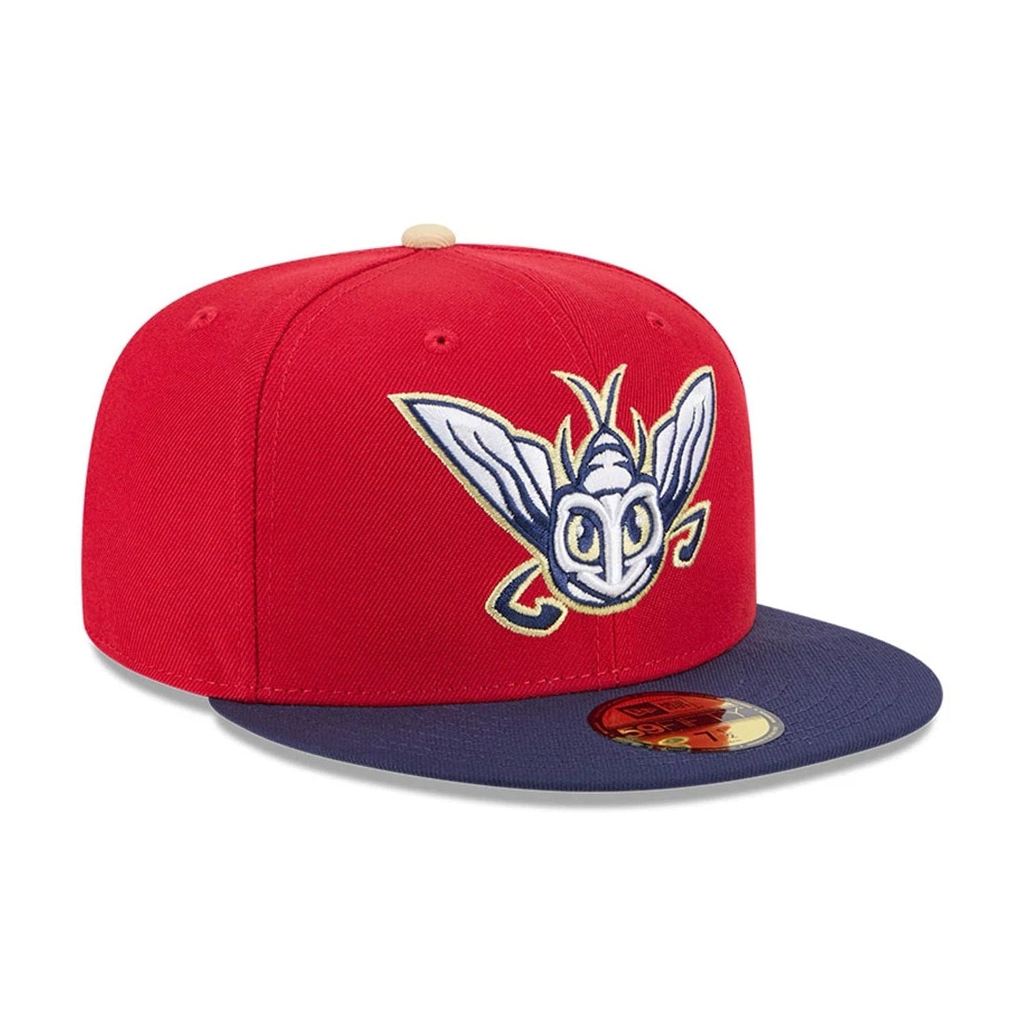 Pictured is this MiLB Theme Night Harrisburg Senators 59FIFTY Fitted cap in red. 4