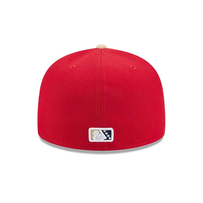 Pictured is this MiLB Theme Night Harrisburg Senators 59FIFTY Fitted cap in red. 5
